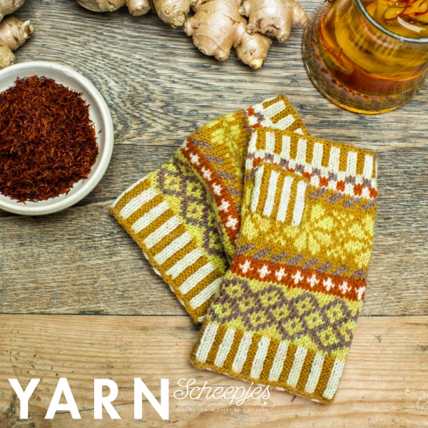 Garnpakke Ginger Root Gloves